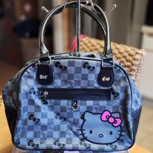 Original Sanrio Large Hello kitty Checkered Handbag/Purse 💕